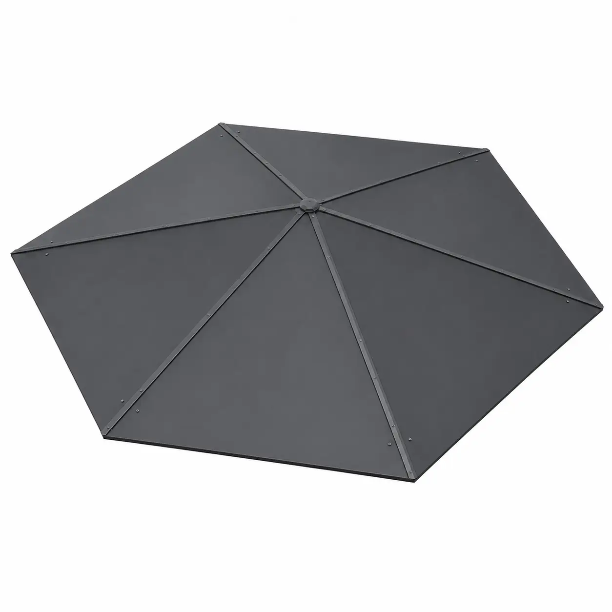 6 sided gazebo roof