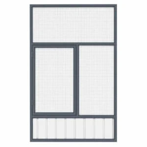Mesh door panel 12 back