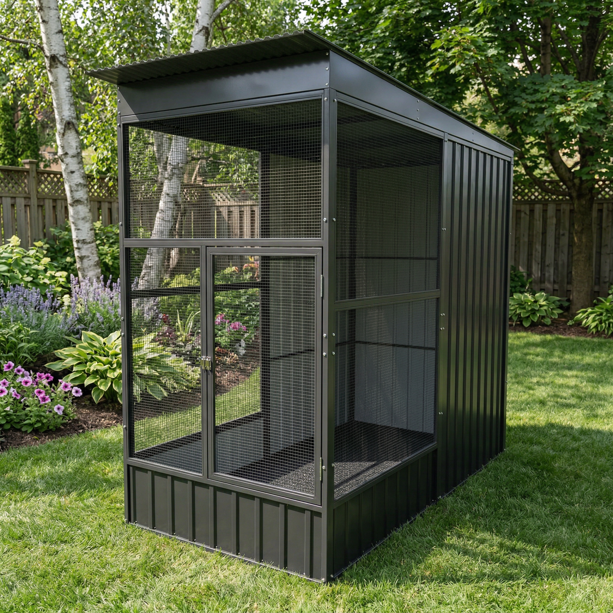 Medium bird aviary