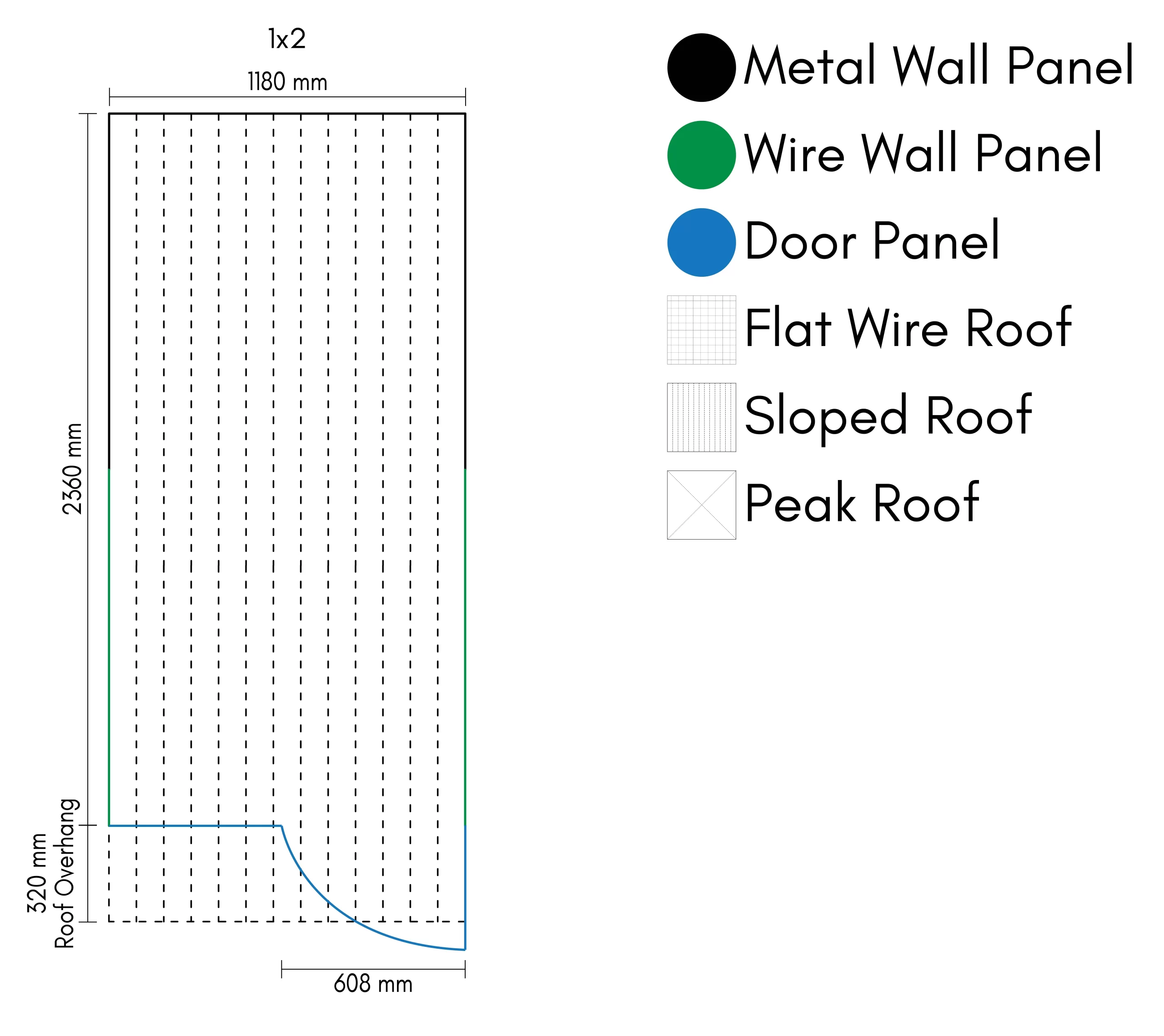 outdoor pet enclosure full insulated roof