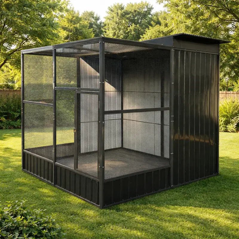 Large Square bird aviary