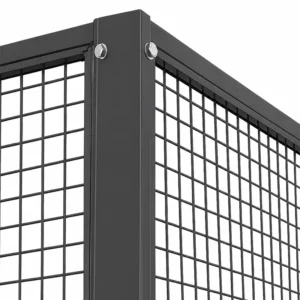 enclosure frame closeup